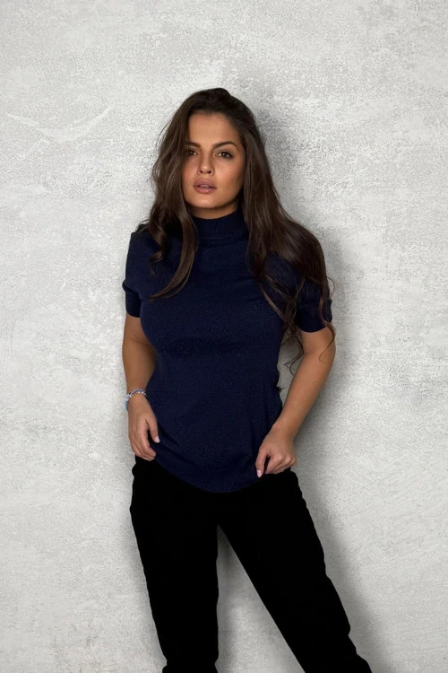 Bluză de damă cu mânecă scurtă