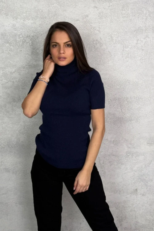 Bluze s kratkimi rokavi