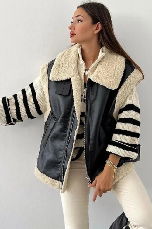 Дамски топъл елек