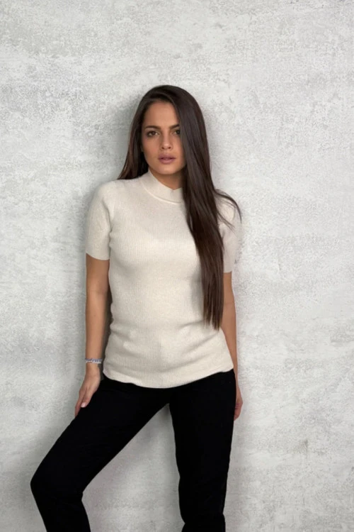 Dámska blúzka s krátkym rukávom