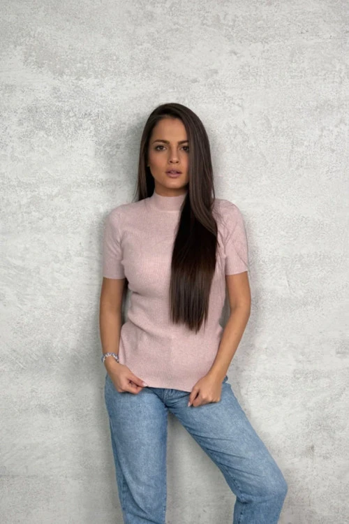 Dámska blúzka s krátkym rukávom