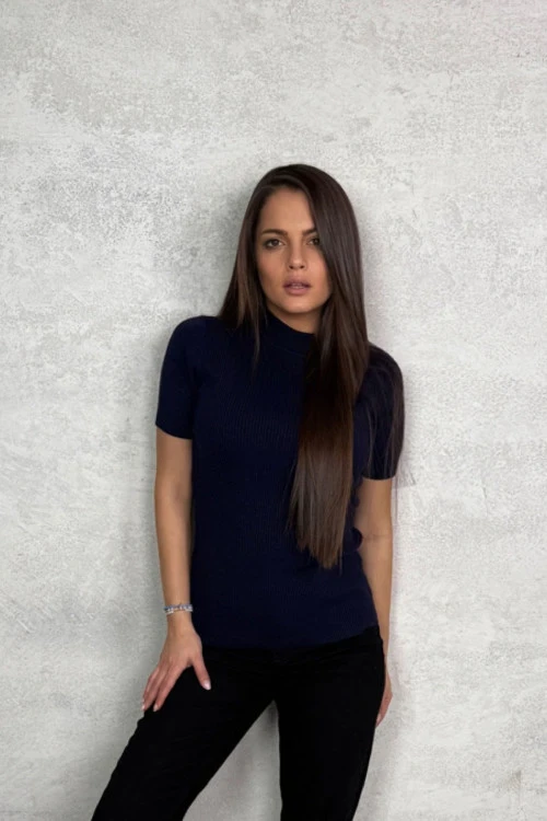 Dámska blúzka s krátkym rukávom