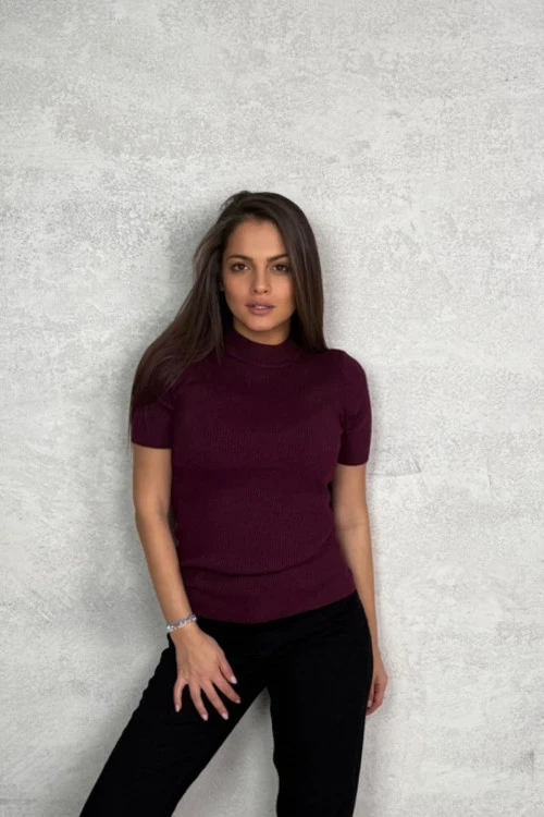 Dámska blúzka s krátkym rukávom