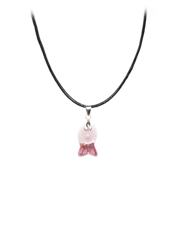 Colier cu o piatră Swarovski pentru femei