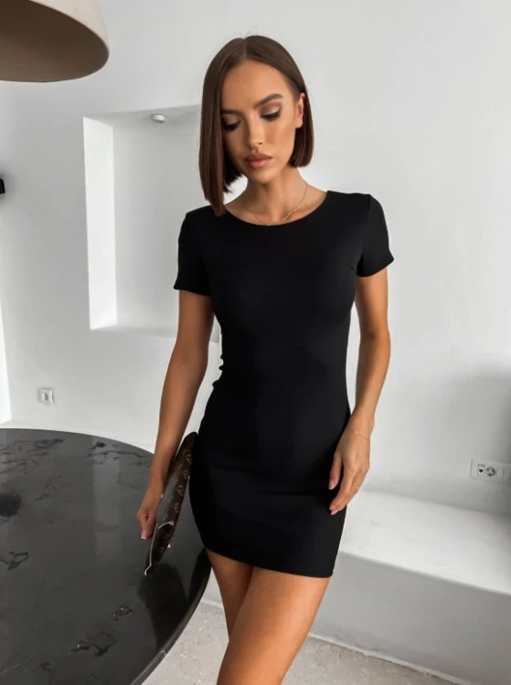 Rochie de dama cu maneca scurta