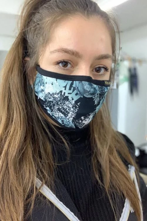 Accesoriu de modă de designer cu imprimeu