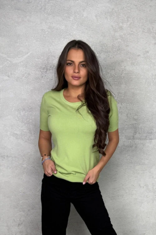 Dámska blúzka s krátkym rukávom