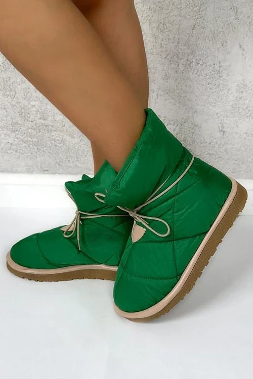 Botine de dama cu sireturi