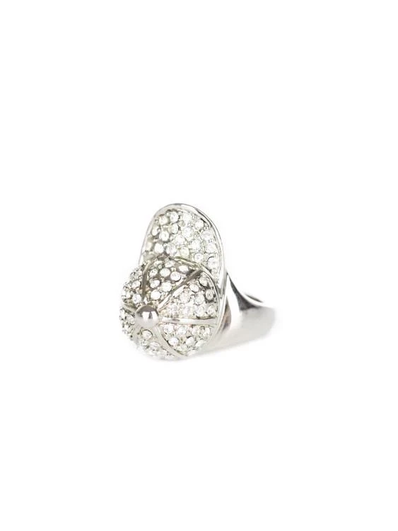 Inel cu pietricele decorative de dama