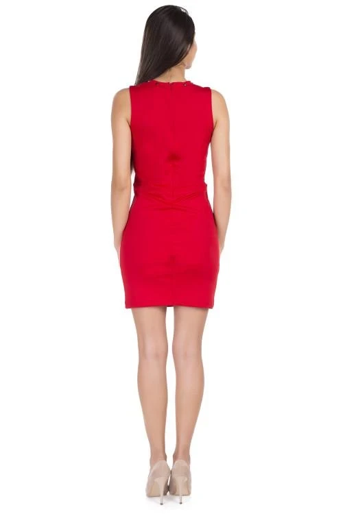 Rochie eleganta de dama cu ochiuri
