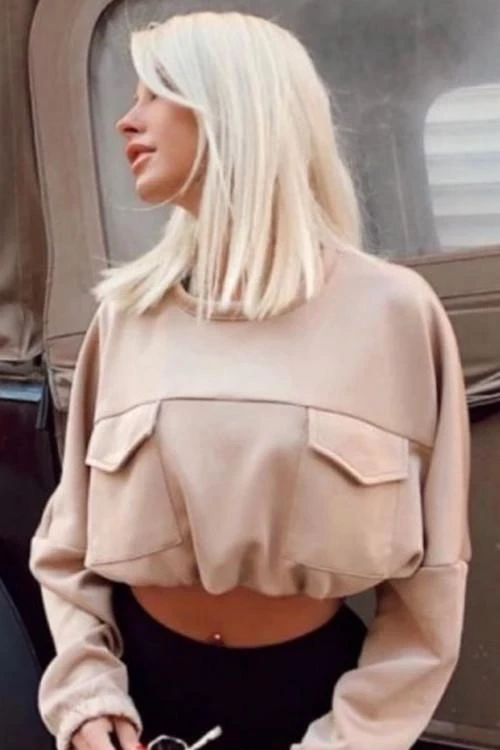 Bluza scurta pentru femei