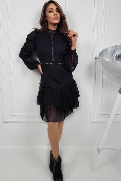 Rochie de dama cu maneci lungi