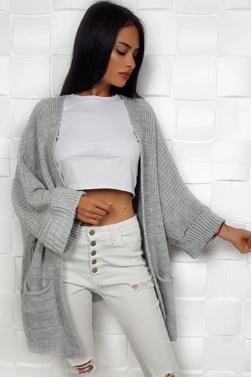 Cardigan de damă tricotat