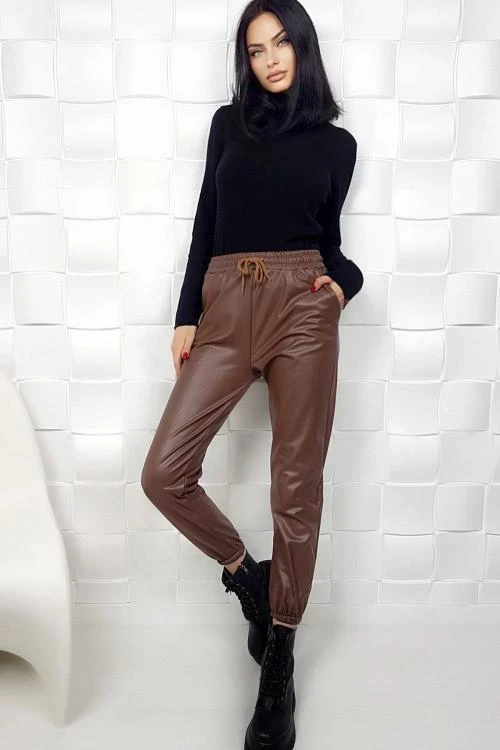 Pantaloni cu elastic pentru femei