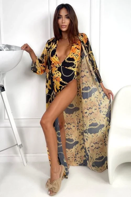 Costum de baie dama cu tunică