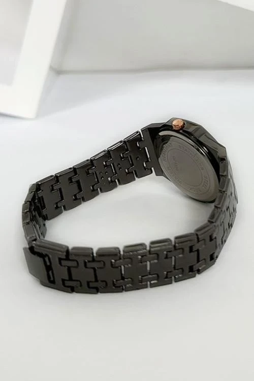 Ceas bărbătesc cu bratara metalica bicolor