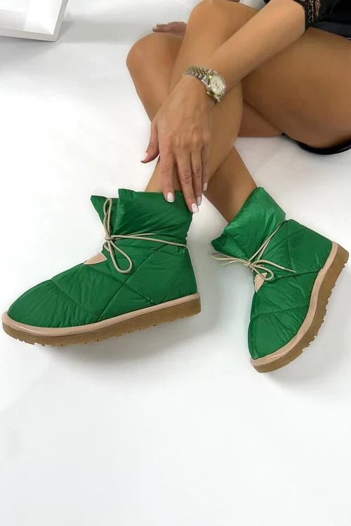 Botine de dama cu sireturi