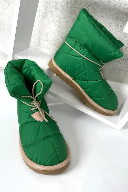 Botine de dama cu sireturi