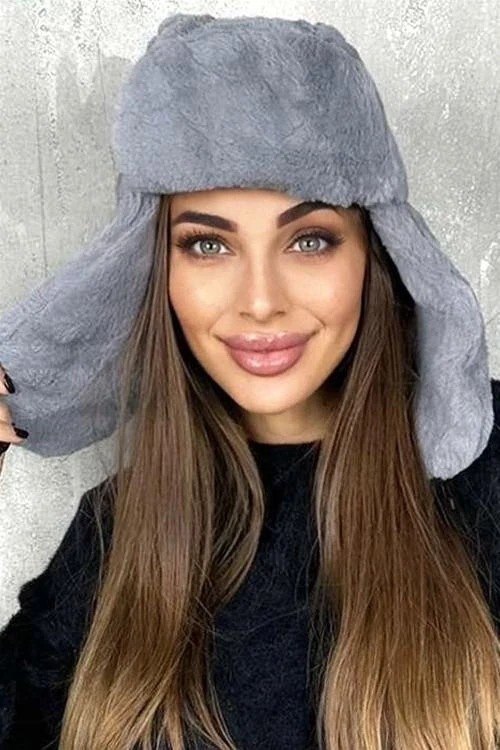 Caciula de iarna tip Ushanka